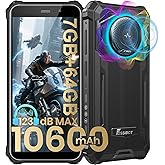 FOSSIBOT F101P Rugged Phone 5.45" 10600mAh Unlocked Phone | 128dB Super Speaker, 7GB+64GB/1TB, 24MP Camera Waterproof Smartphone 4G Dual SIM/OTG/2Ghz Octa-cor