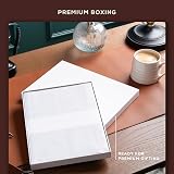 Beechmore Books Beechmore A4 Leather Hardcover Journal 160 Lined Pages view 7