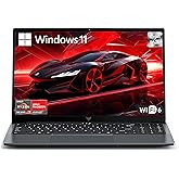2026 Gaming Laptop with AMD Ryzen7 7730U Processor(Up to 4.5GHz,8C/16T),16GB DDR4 RAM 512GB SSD, AMD Radeon Graphics,WiFi 6,15.6 inch IPS Display,Webcam, Windows 11 Laptop Computer for Video Editing