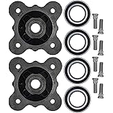 NICHE Rear Wheel Hub Kit Set For Polaris Ranger 900 1000 570 XP Crew 5142964-067