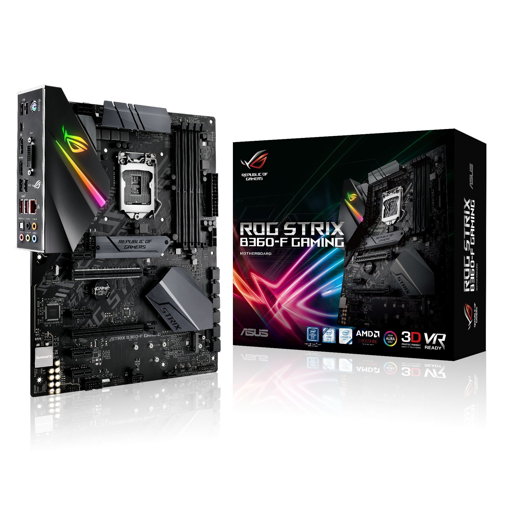 Asus Rog Strix 60 F Gaming Lga1151 300 Series Ddr4 Dp Hdmi Dvi M 2 Atx Motherboard Buy Online In Dominica At Dominica Desertcart Com Productid