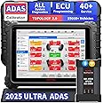Autel MaxiSys Ultra ADAS, 2025 Top Intelligent Scan Diagnostic Tool with ADAS System Calibration Software, Up of MSUltra Lite MS919 MS909 MS908 Pro, Topology 2.0, 40+ Services, J2534 ECU Programming