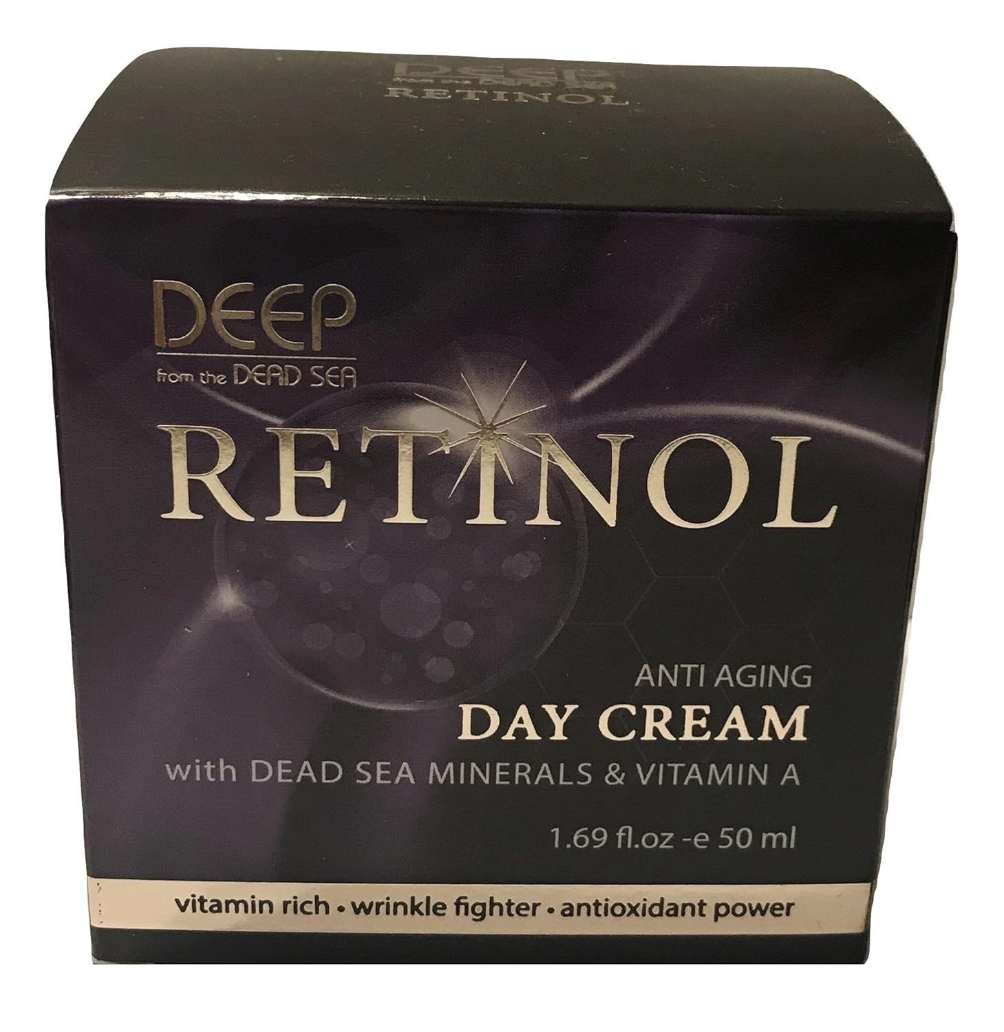 retinol anti aging day cream with dead sea minerals