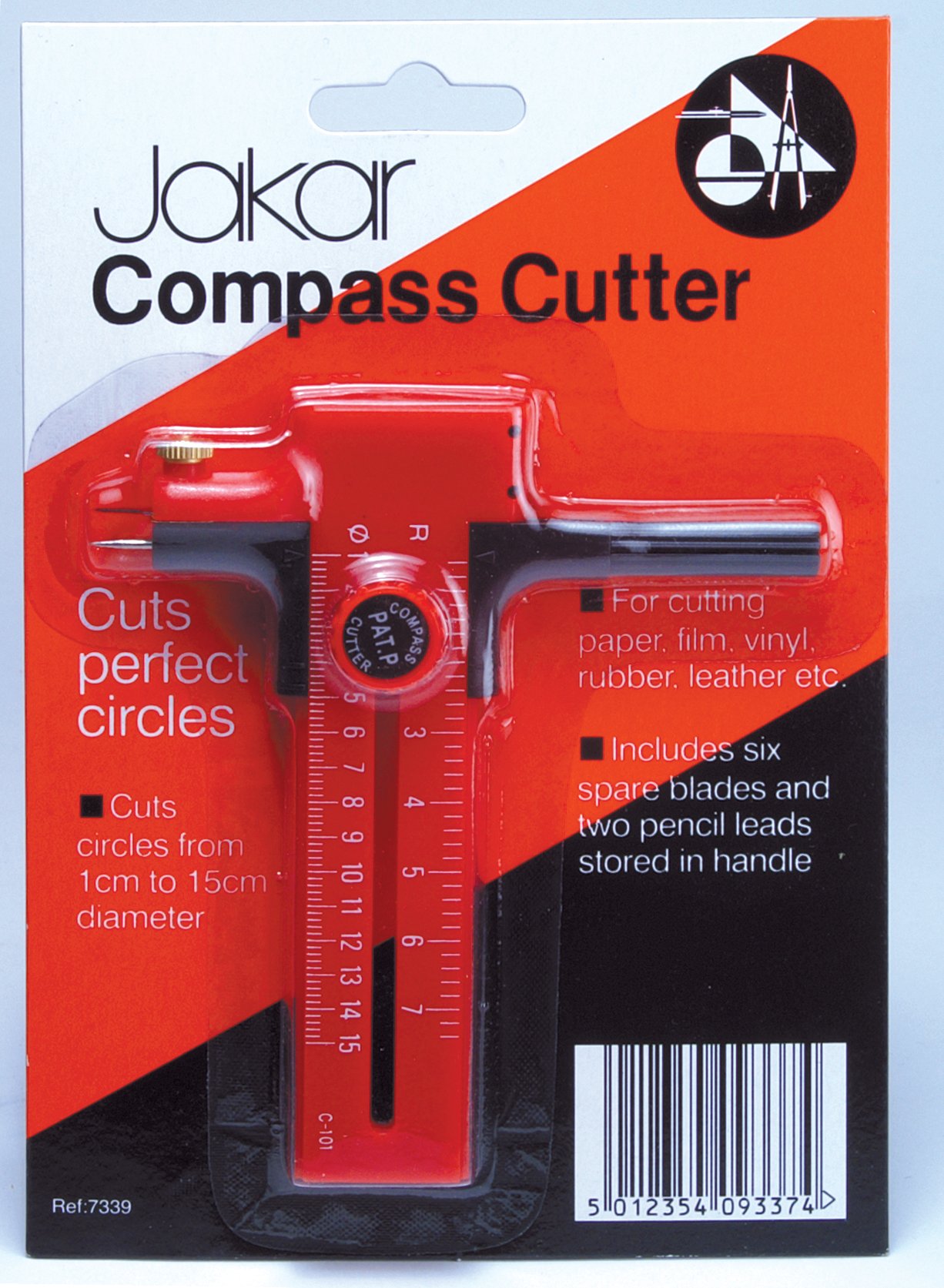 Photo 1 of Jakar Compass Circle Cutter Cuts Perfect Circles for Paper Vinyl Rubber Leather