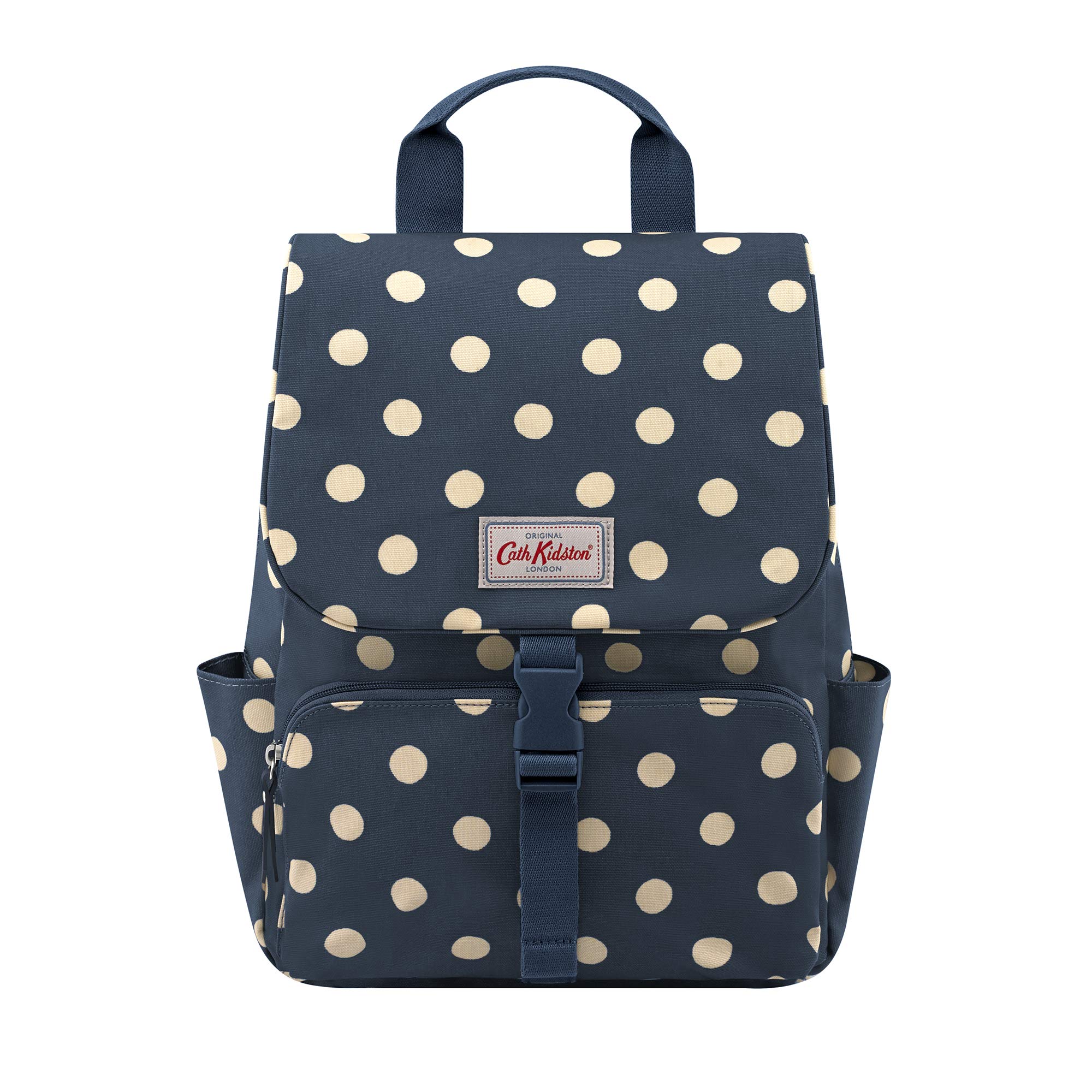 cath kidston button spot buckle backpack
