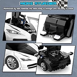 SnowRap Remote Control Transforming Car, One-Click