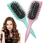 Curly Hair Brush, Curl Defining Brush Define Curl Brush for Curly Hair, Hair Brush for Women Men Curly Brush for Wet Dry Hair