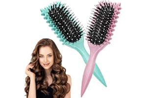 Curly Hair Brush, Curl Defining Brush Define Curl Brush for Curly Hair, Hair Brush for Women Men Curly Brush for Wet Dry Hair