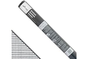 Saint-Gobain ADFORS Aluminum Window Screen, 36 inches x 84 inches - Charcoal