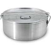 Flan Mold with Lid - Authentic Mexican Flan Pan - Molde para Flan - Flanera | Medium (8.2 x 3.2 in) - Flan Molds for Baking with Water Bath - Molde para Flan Ba&ntilde;o Maria - Homemade Flan &amp; Custards