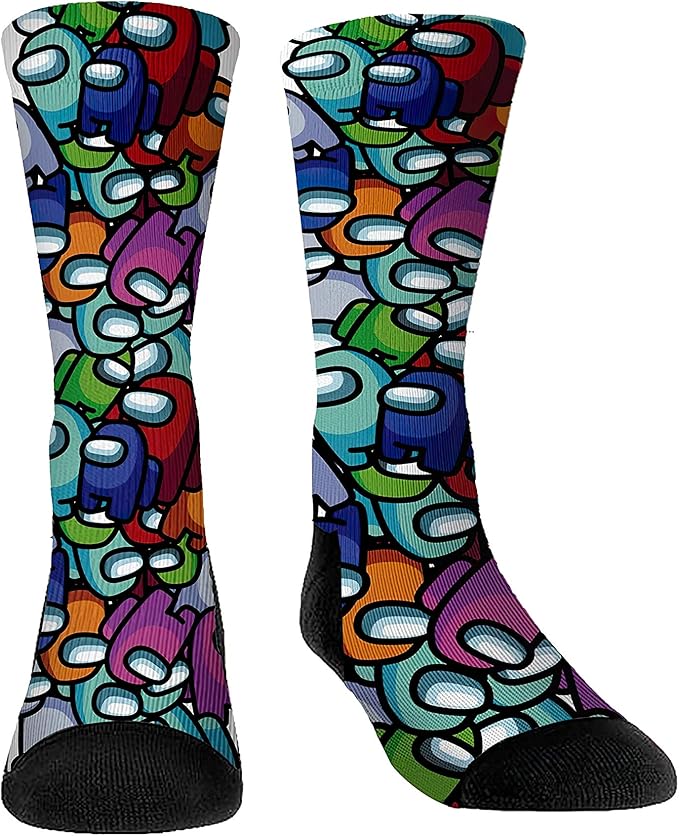 Among us Sock Imposter Game Crewmates Gamer Socks For Men Women Funny