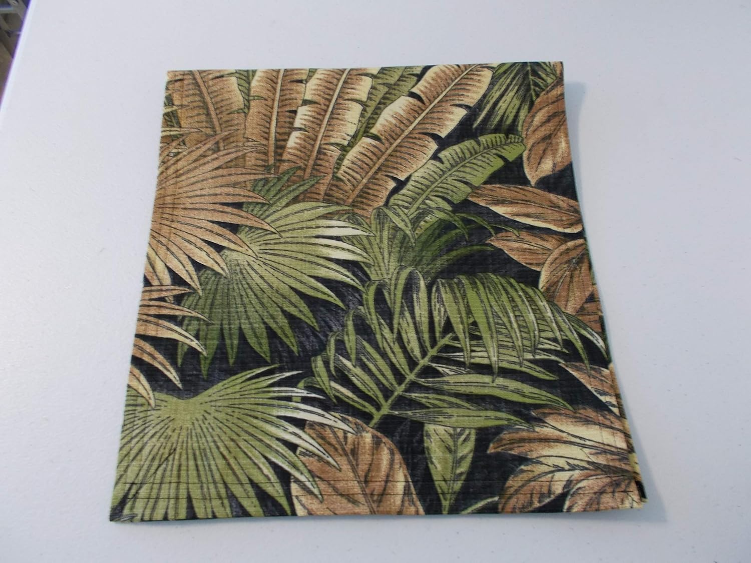 Chair Head Cover Recliner Pad Headrest Furniture Protector Canvas-Palm Tree Black,Upholstery14X30 Sofas Loveseats Theater Seating Chaises
