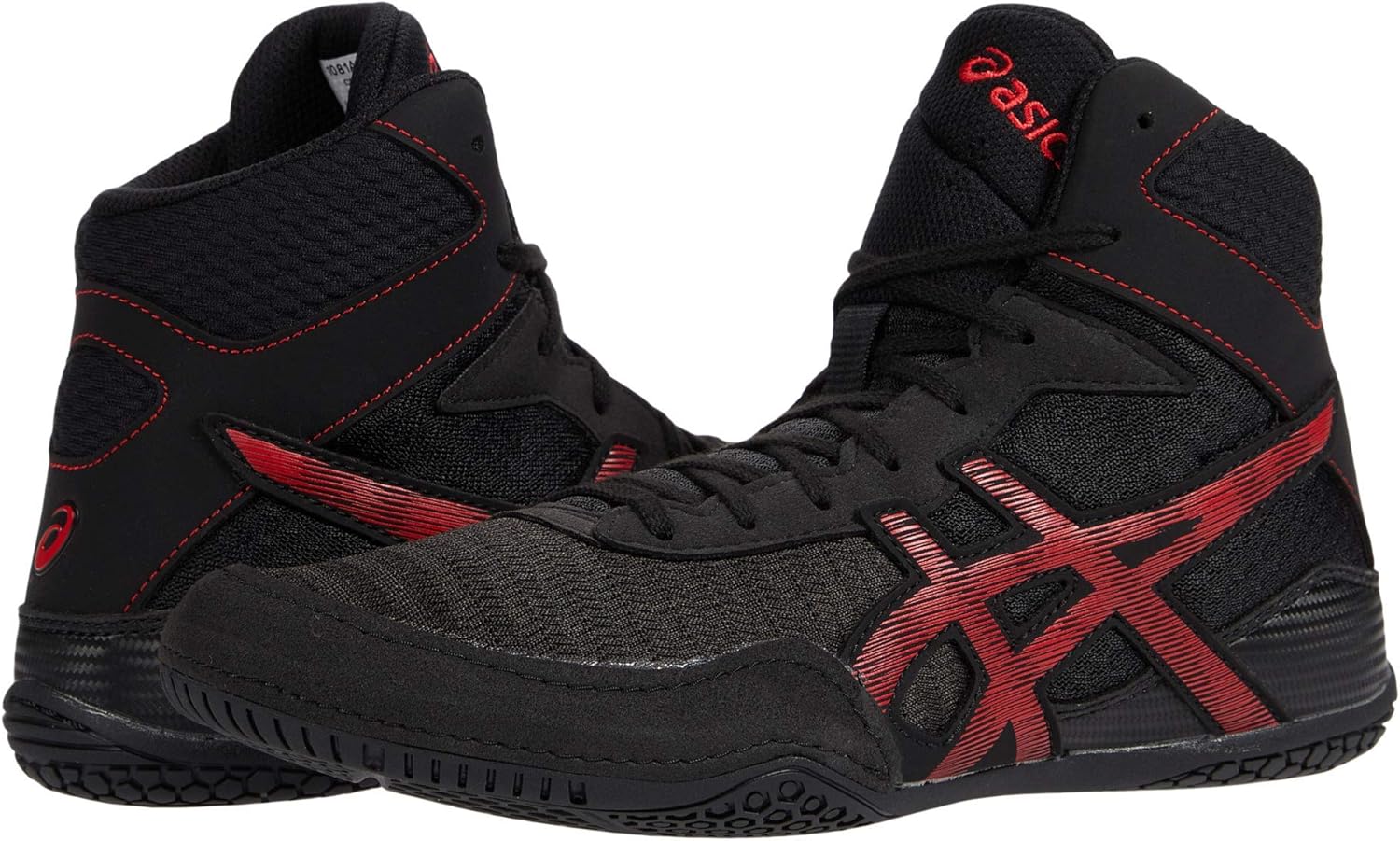 asics men's mat control wrestling shoes
