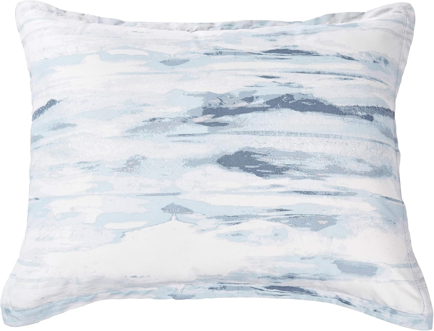 Basics 8-Piece Comforter Bedding Set, King, Blue Watercolor, Microfiber, Ultra-Soft: Home & Kitchen