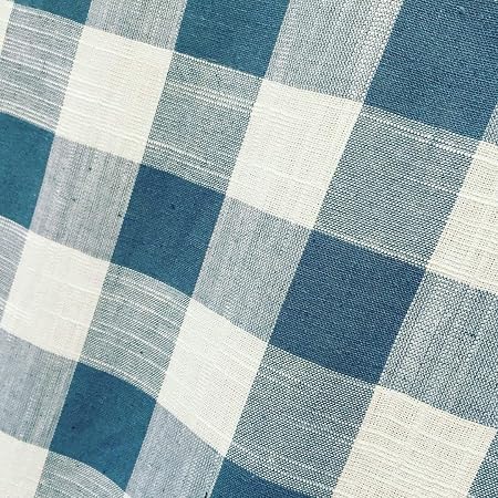 Tissu A Carreaux Vichy Lin A Carreaux De Buffle Couture Rideaux