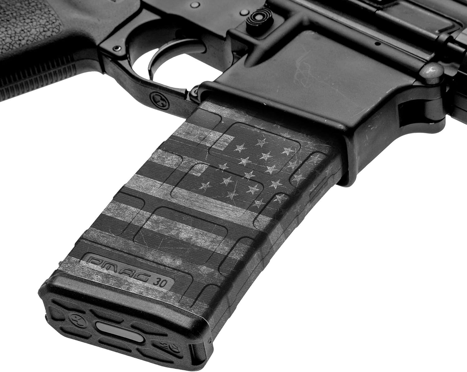 GunSkins AR15 Mag Skin Premium Vinyl Mag Wrap with Precut Pieces