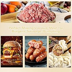 CLIVIA Manual Meat Mixer, 85 Pound Meat Mixer for