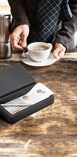 Securit MC-BPBOX-TR Trendy Bill Presenter Box PU Leather Easy Clean Dining view 2