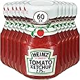 HEINZ Ketchup Single Serve Roomservice Jar, 2.25 oz. Container (Pack of 60)