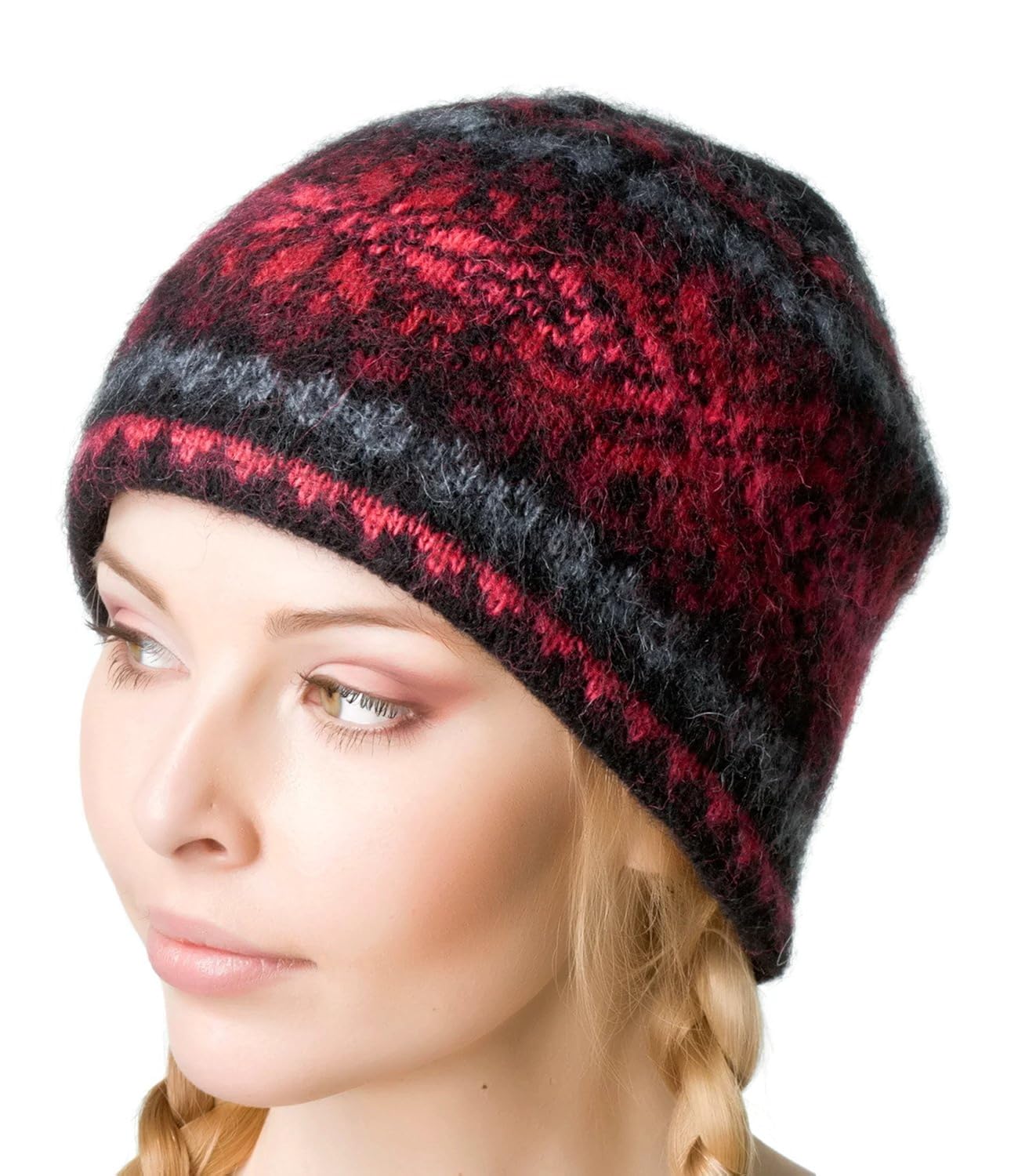 Freyja Canada Winter Wool Hat Beanie Cap Fair Isle Authentic Icelandic Wool Women Men 2 Ply Knitted Extra Warm Freyja Canada Winter Wool Hat Beanie Cap Fair Isle Authentic Icelandic Wool Women Men 2 Ply Knitted Extra Warm