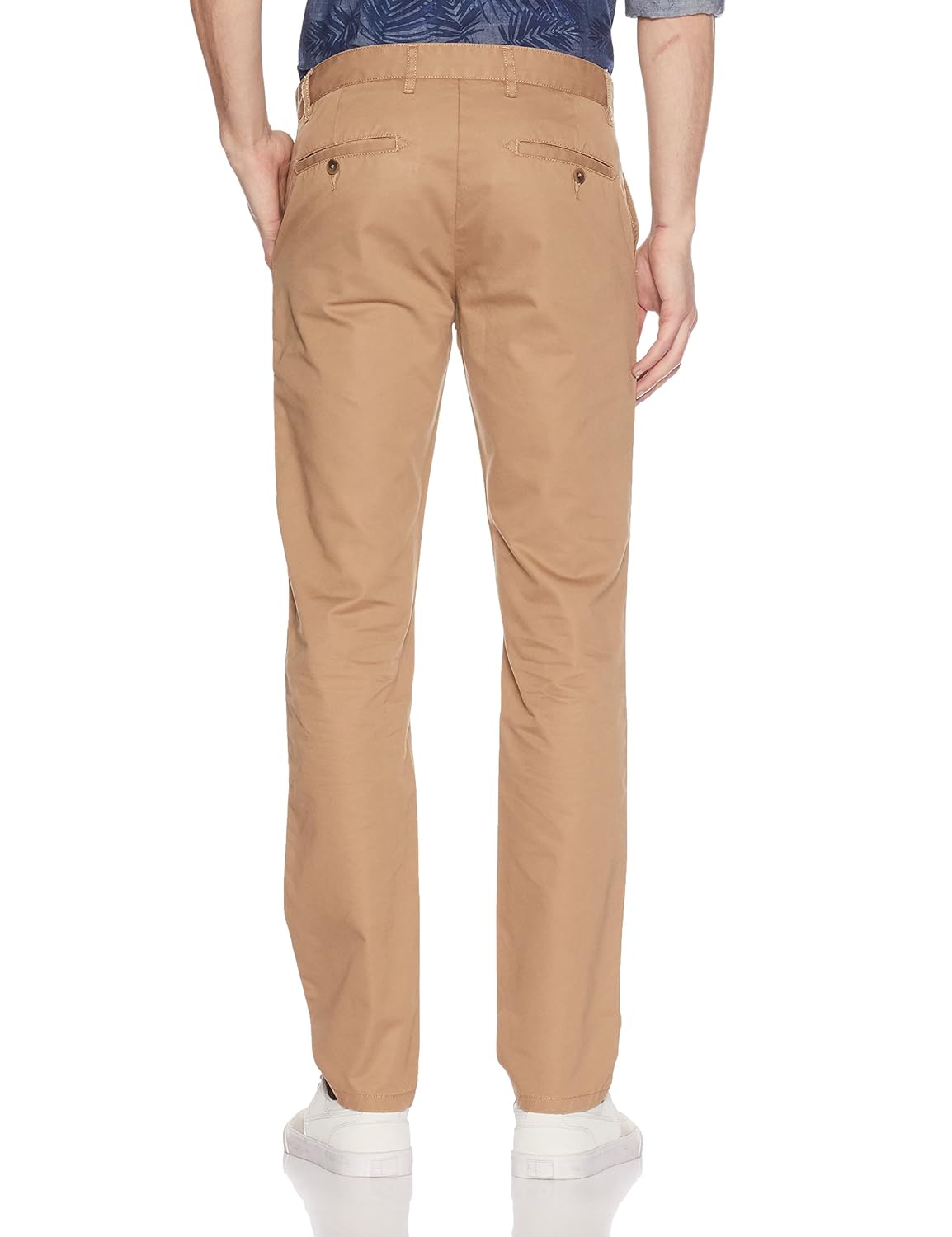 symbol amazon brand men's slim fit casual trouser