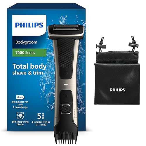 Philips Series 7000 Showerproof Body Groomer and Trimmer - BG7025/13