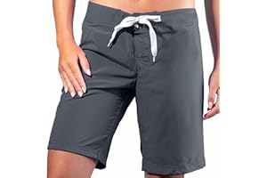 Kanu Surf Womens Marina Solid Stretch Boardshort (Reg & Plus Sizes)