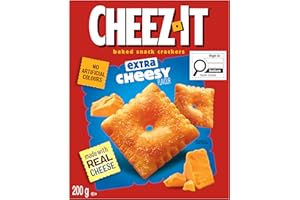 Cheez-It Baked Snack Crackers Extra Cheesy Flavour 200 gram