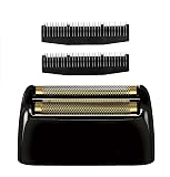 BaBylissPRO Barberology Professional FXRF2B BLACKFX Replacement Double Foil Shaver Head with 2 Cutters