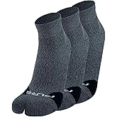 Pure Athlete Bunion Relief Sock - Ankle Length Tailors Bunion Corrector Socks for Men Women Split Toe Design