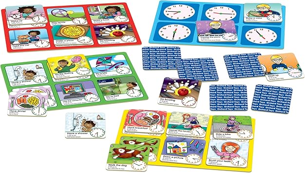 orchard toys tell the time