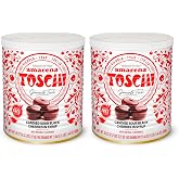 Toschi Amarena Black Cherries in Syrup (Pack of 2)