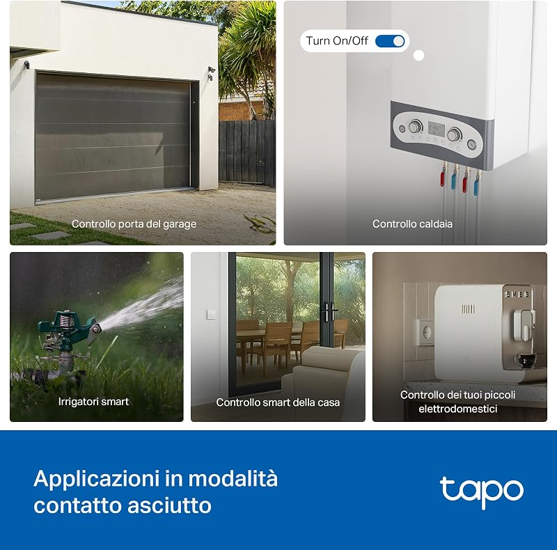 S110E Interruttore Smart WiFi Bluetooth Contatto Secco Bagnato