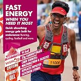 HIGH5 Caffeine Gels Raspberry 20 x 40g Running Energy Gel view 2