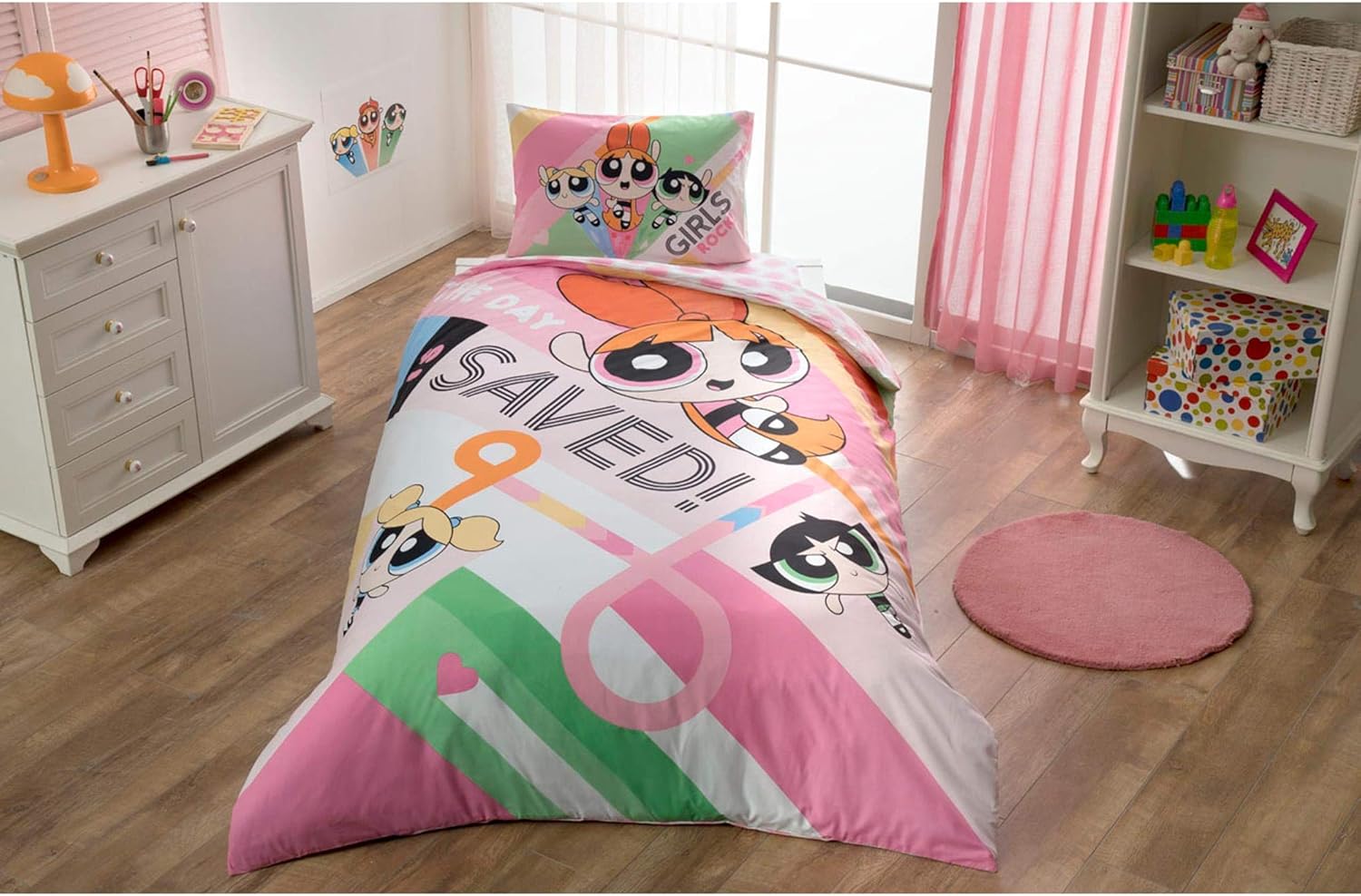 girls single bed set