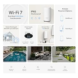 TP-Link Deco BE25-Outdoor BE5000 Dual-Band Wi-Fi 7