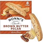 Nonni's Brown Butter Pecan Biscotti Cookies, Individually Wrapped, 8ct