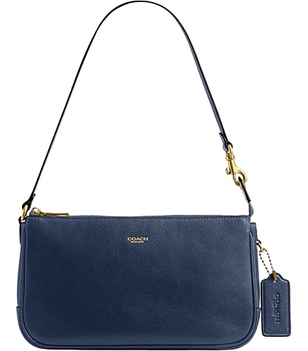 Coach Women's Legacy Zip Top Crossbody Bag, Black, One Size: Handbags