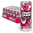 Tranquini Calming Drink With Herbal Adaptogens | Sparkling Water Stress Relief Beverage | Sugar Free, Non Alcoholic, Gluten Free, Vegan - 250ml Hibiscus (24 cans)