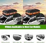 Signstek Car Roof Bag 21 Cu Ft Waterproof Large Luggage Carrier view 6