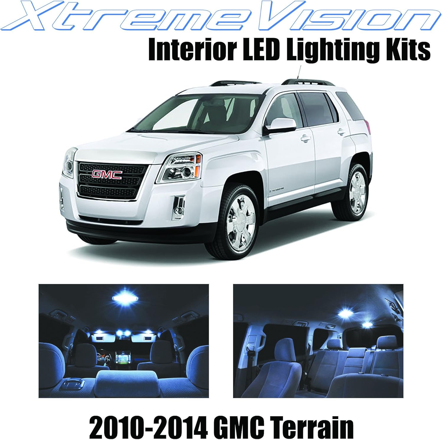 Amazon Com Xtremevision Interior Led For Gmc Terrain 2010 2014 5