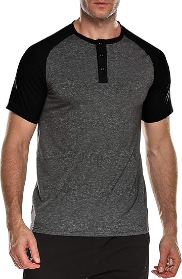 color block baseball tee