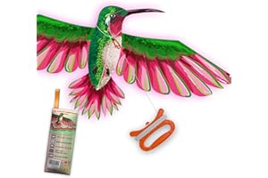 ORGCLDKT- 3D Lifelike Style Bird/Eagle Kite, Super Easy to Fly with, Ideal for Kids, Adults, Girls, Boys. Kites for The Beach, Grassland, Hiking