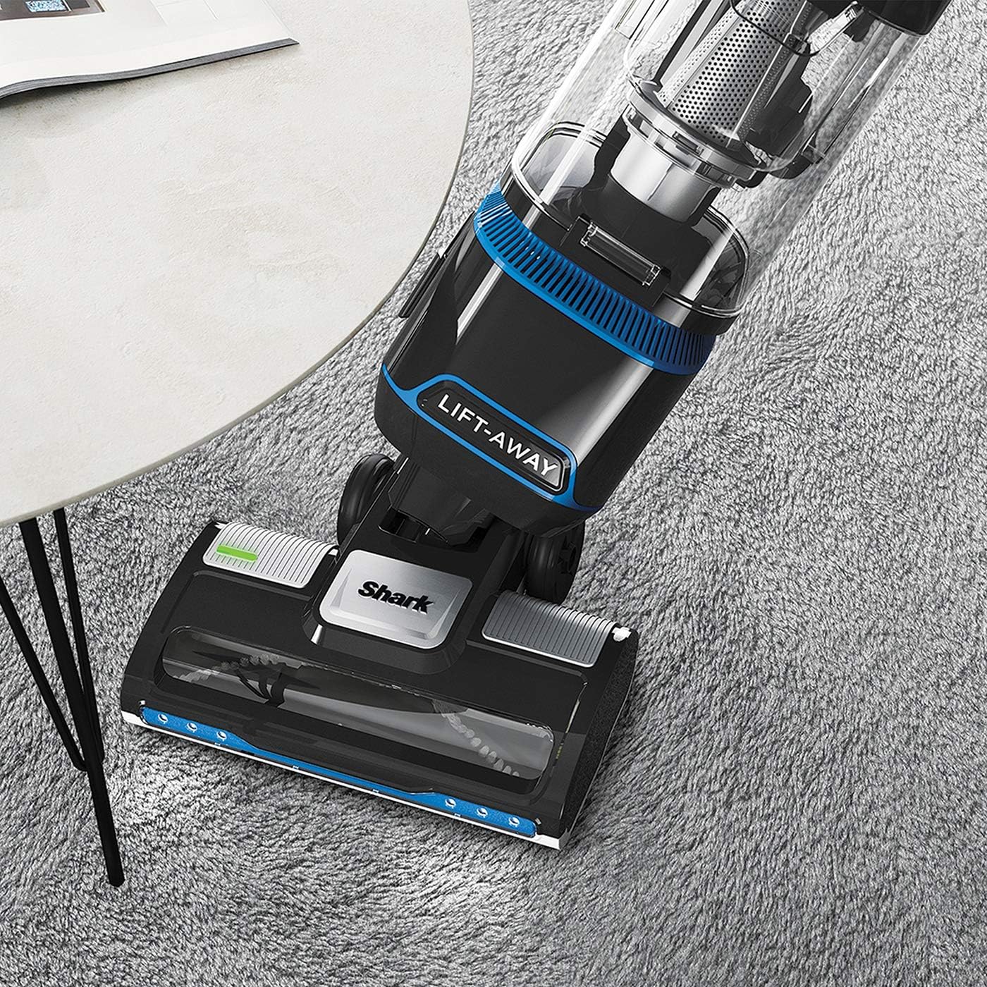 Shark Corded Upright Vacuum Cleaner 1.1L with Lift-Away Technology, LED Headlights, Anti-Allergen, 8m Cord, 750W, Crevice - Image 4