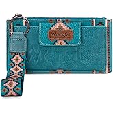 Wrangler Wristlet Wallets for Women Western Clutch Purse Rfid Wallet Womens