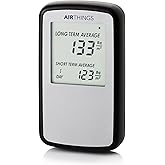 AIRTHINGS Corentium Home , Radon Gas Detector, Canadian Version in Bq/m, grey