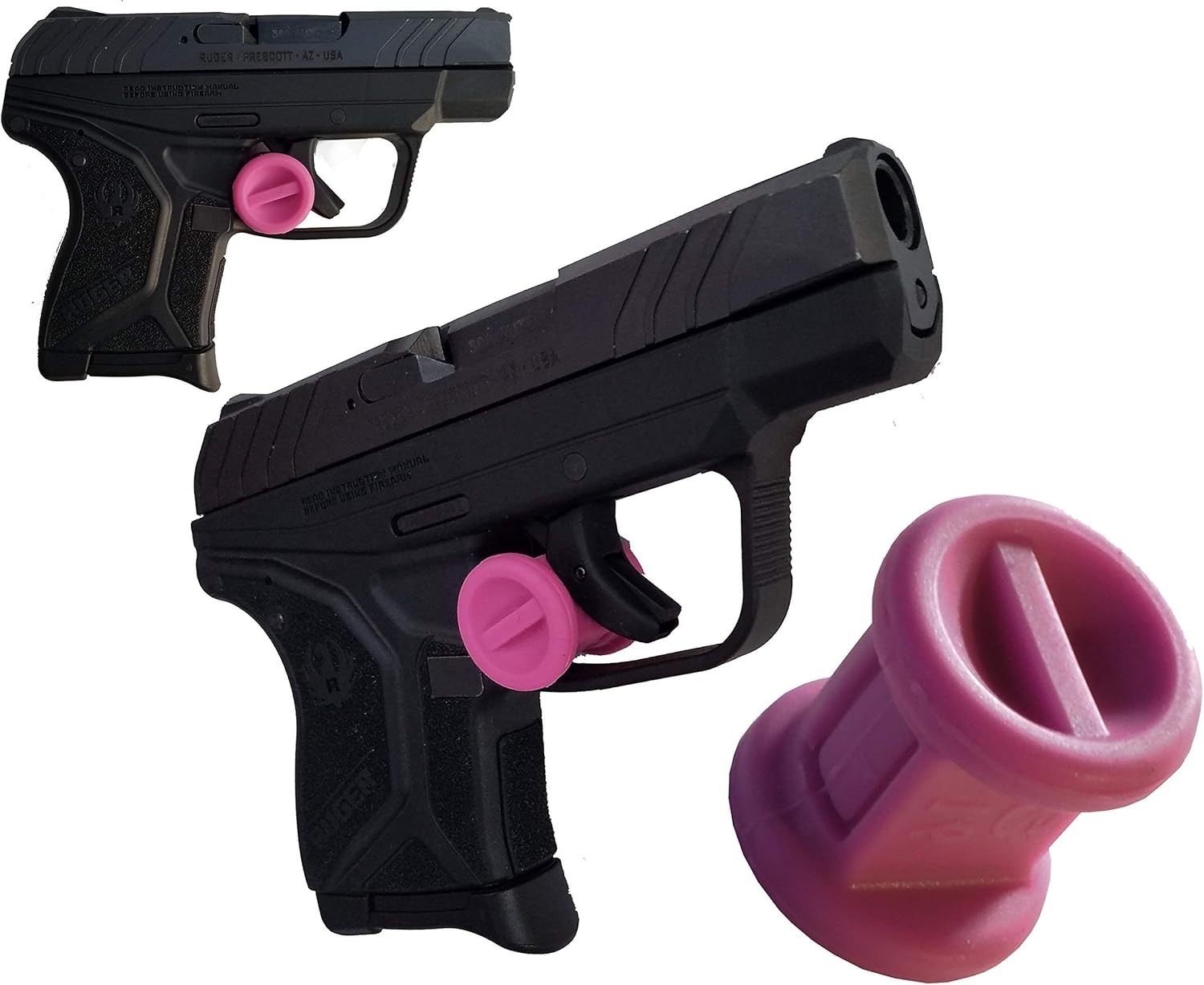 Amazon Com Garrison Grip One Pink Micro Trigger Stop Holster For The Ruger Lcpii 380 S16 Sports Outdoors
