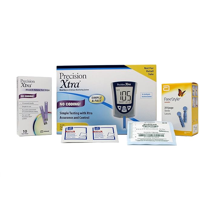 Buy Precision Xtra Abott Diabetic Monitoring System Bundle Kit