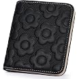 Alldaily Slim RFID Wallet For Women - Compact Bifold With Card Slots & Coin Pocket - Brown