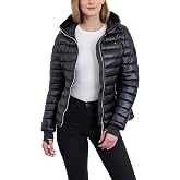 Tommy Hilfiger Women's Puffer Jacket, Lightweight Packable Jacket With Hood &amp; Bag